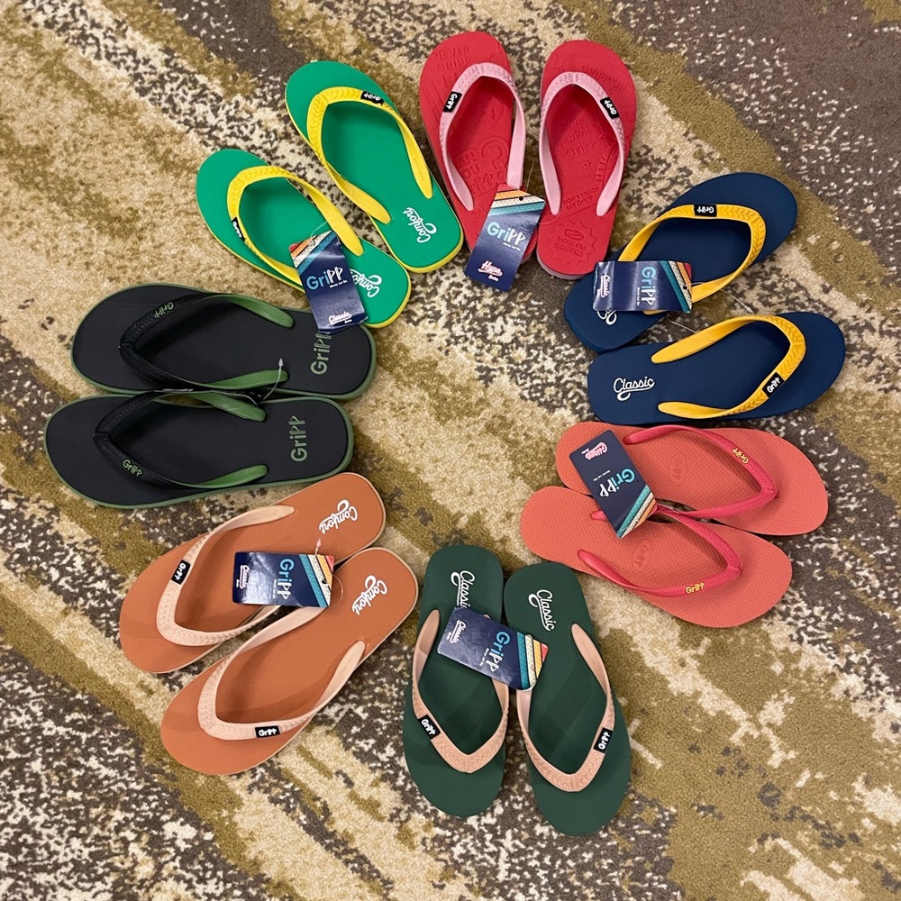 Brand new flip flops sandals